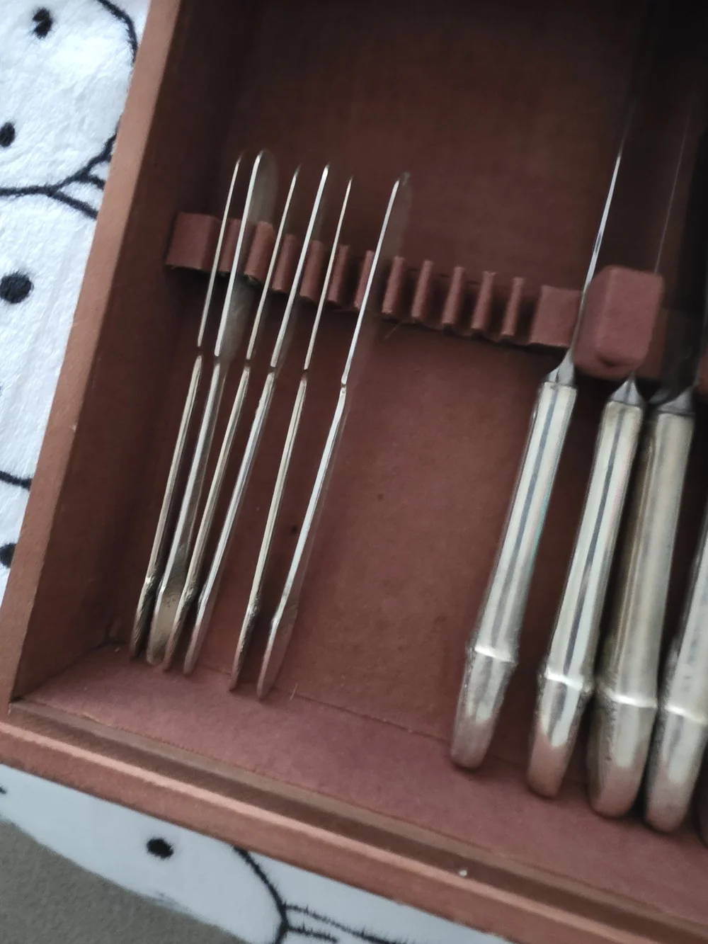 Vintage 1847 ROGERS Silver-Tone Flatware Set - FIRST LOVE Pattern, Silver